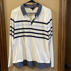 Preppy long sleeve Tommy shirt